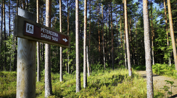 Pēterezera dabas taka.
Foto — Agnese Leiburga