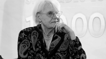 Māksliniece Džemma Skulme. Foto: Edijs Pālens, LETA