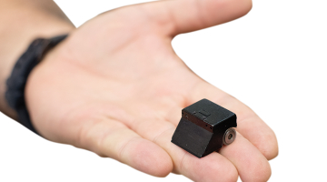 Pasaules čempions — nano sumo robots Bug.
Foto — Kristīne Madjare