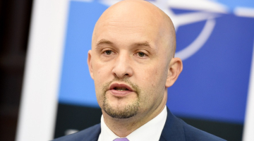 NATO Stratēģiskās komunikācijas izcilības centra direktors Jānis Sārts. Foto: Lita Krone, LETA