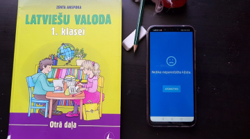 Sarežģījumi elektroniskās skolvadības sistēmas "e-klase" darbībā. Foto: LETA