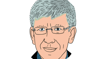 Andrejs Judins. Zīmējums — Ernests Kļaviņš