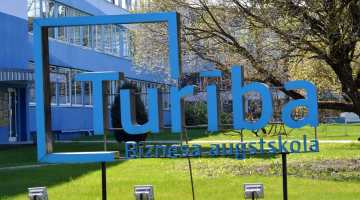 Biznesa augstskola "Turība". Foto: Zane Bitere, LETA