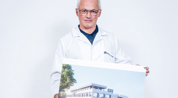 Andrejs Peredistijs, ORTO Klīnika veidotājs un līdzīpašnieks.
Foto — Ieva Salmane