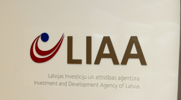 Latvijas Investīciju un attīstības aģentūras logo. Foto: Edijs Pālens, LETA
