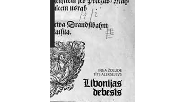 Inga Žolude, Tīts Aleksejevs (Maimas Grīnbergas tulkojumā no igauņu valodas). Livonijas debesis. Dienas Grāmata, 2020.