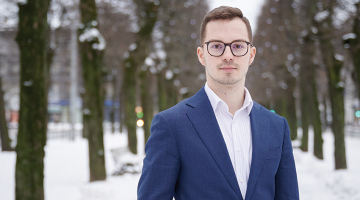 Artūrs Toms Plešs. Foto - Edmunds Brrencis