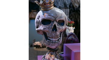 Skuja Braden darbs izstādē Samsāra