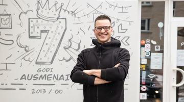 Valters Murāns, SIA Ausmeņa dibinātājs.
Foto — Māris Justs
