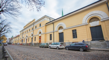 Izstāžu zāles "Arsenāls" ēka Vecrīgā. Foto: VNĪ