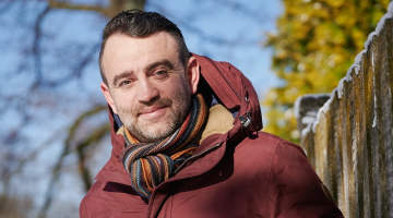 Vēsturnieks Andrejs Gusčenko. Foto: Edmunds Brencis