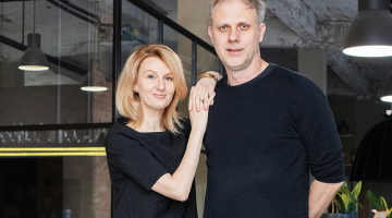 Agnese Šulce, uzņēmuma BrandBox vadītāja un finanšu direktore, un Ēriks Šulcs,  izpilddirektors un radošais direktors.
Foto — Kristīne Madjare
