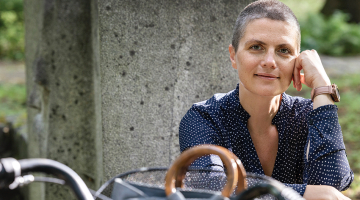 Obligātās literatūras līdzautore Inga Gaile.
Foto — Ieva Salmane