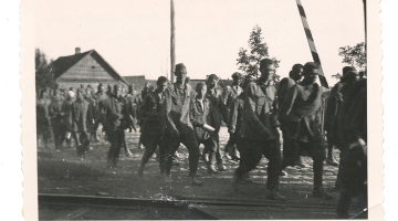 Sagūstītie sarkanarmieši 1941. gadā