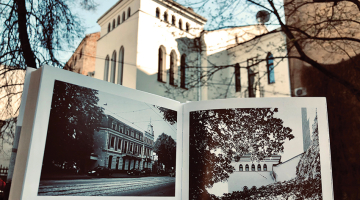 Latvijas PSR Iekšlietu ministrijas klubā jeb Dzeržinska kultūras namā filmas rādīja no 1947. līdz 1991. gadam.
Foto — Dina Preisa