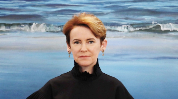 Iekšlietu ministre Marija Golubeva. Foto: Paula Čurkste, LETA