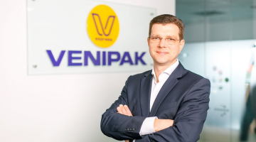"Venipak" vadītājs Justs Šablinsks. Publicitātes foto