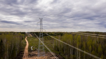 Elektrolīnija. Foto: ''Augstsprieguma tīkls''