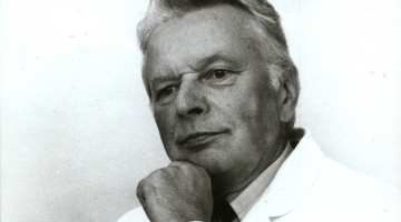 Profesors Ilmārs Lazovskis. Rīga, 20. gs. 90. gadi. Fotogrāfs nav zināms