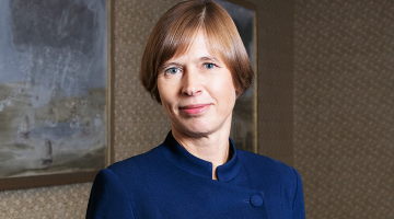 Kersti Kaljulaida.
Foto — Kristīne Madjare
