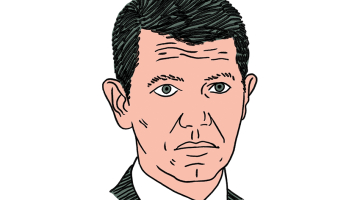 Oleksandrs Miščenko.
Zīmējums — Ernests Kļaviņš