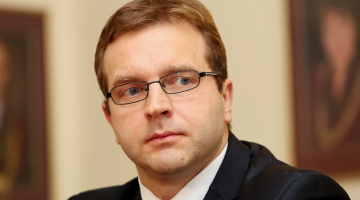 Satversmes tiesas priekšsēdētājs Aldis Laviņš. Foto: Edijs Pālens, LETA