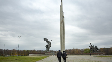 Uzvaras parkā. Foto - Edijs Pālens, LETA