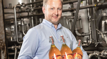 Mārtiņš Bērziņš, 
SIA Alus nams valdes priekšsēdētājs. Foto — Ieva Salmane