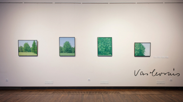 No izstādes Bruno Vasiļevskis P. S. Cēsu Izstāžu namā.
Foto — Kristīne Madjare