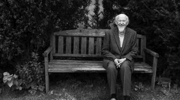 Knuts Skujenieks (1936—2022) pagājušā gada septembrī.
Foto no Ir arhīva
