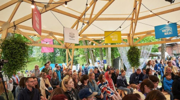 Valsts māja festivālā LAMPA 2019.gadā. Foto: mk.gov.lv