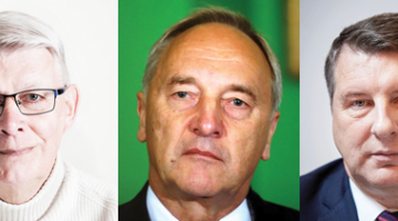 Latvijas Valsts prezidenti: Vaira Vīķe-Freiberga, Valdis Zatlers, Andris Bērziņš, Raimonds Vējonis un Egils Levits