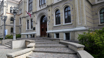 Latvijas Universitātes ēka. Foto - Edijs Pālens, LETA