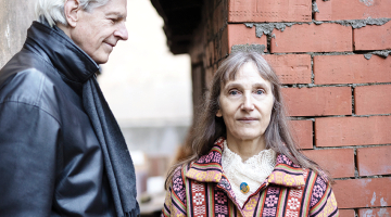 Stērdžess Vārners un Signe Baumane.
Foto — Reinis Hofmanis