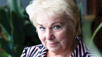 Mirdza Feldmane, kooperatīvās sabiedrības Pienupīte vadītāja.
Foto — Ieva Salmane
