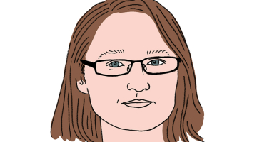 Dace Akule. Zīmējums – Ernests Kļaviņš