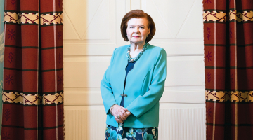 Vaira Vīķe-Freiberga.
Foto — Ieva Salmane