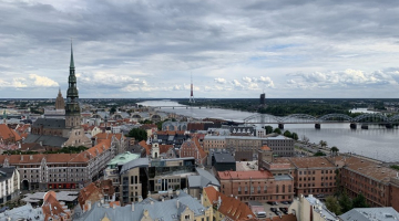 Rīgas panorāma. Foto - Juris Dambis
