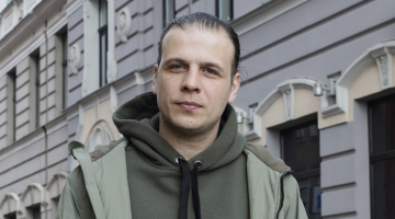 Režisors Jevhens Titarenko. Foto — Kristīne Madjare