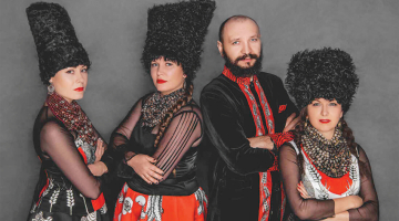 Ukraiņu kvartets DakhaBrakha.
Publicitātes foto