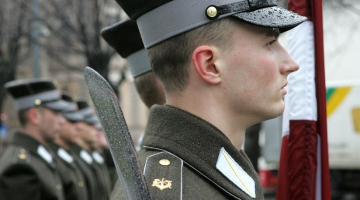 Latvijas armijas karavīri. Foto - Gatis Dieziņš, LETA