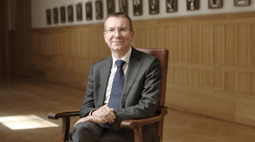 Edgars Rinkēvičs.
Foto — Reinis Hofmanis