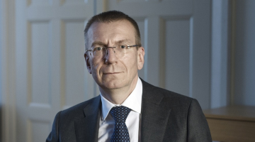 Edgars Rinkēvičs. Foto - Reinis Hofmanis