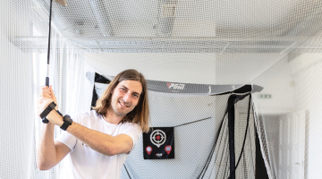 Atis Hermanis, SIA HackMotion līdzdibinātājs un vadītājs.
Foto — Ieva Salmane