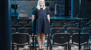 Anda Zadovska, SIA Apvienība ARS NOVA īpašniece.
Foto — Reinis Hofmanis