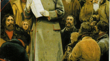 Ilustratīvs attēls no wikimedia.commons: Dzimtbūšanas reforma Krievijā 1861.gadā.