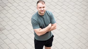 Sandris Artemjevs, Codelex dibinātājs un programmētājs.
Foto — Ieva Salmane