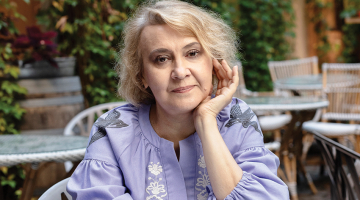 Oksana Zabužko.
Foto — Reinis Hofmanis