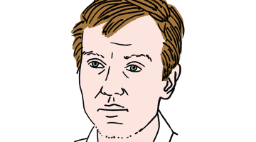 Grigorijs Semjonovs.
Zīmējums — Ernests Kļaviņš