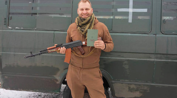 Bijušais jelgavnieks Krists Ancāns.
Foto no personīgā arhīva